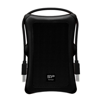 Dysk zewnętrzny Silicon Power ARMOR A30 1TB 2,5" 5400 USB 3.0 BLACK / PANCERNY / wstrząsoodporny