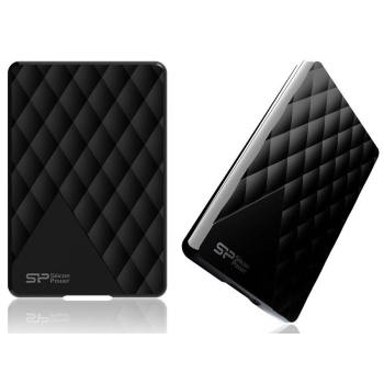 Dysk zewnętrzny Silicon Power Diamond D06 1TB Black USB 3.1 Super lekki