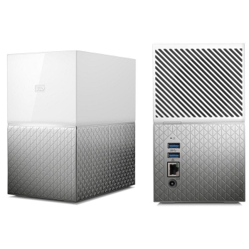 Serwer plików NAS WD My Cloud Home Duo 16TB (2x8TB)  (WDBMUT0160JWT)