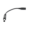 Adapter z przewodem 5.5x2.5 na 7.4x5.0 PIN do Dell