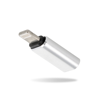 Adapter / przejściówka Lightning do USB-C (silver)