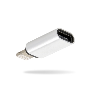 Adapter / przejściówka Lightning do USB-C (silver)