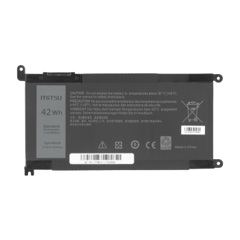 Bateria Mitsu do Dell Vostro 14 (5468), Inspiron 15 (5568) - 3600mAh