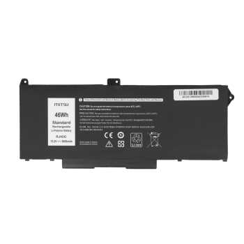 Bateria Mitsu do Dell Latitude 5420, 5520, Precision 3560