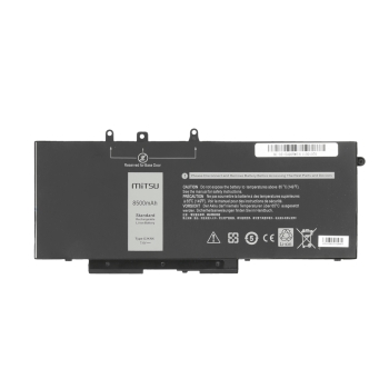 Bateria Mitsu do Dell Latitude 5490, 5590 (8500mAh)