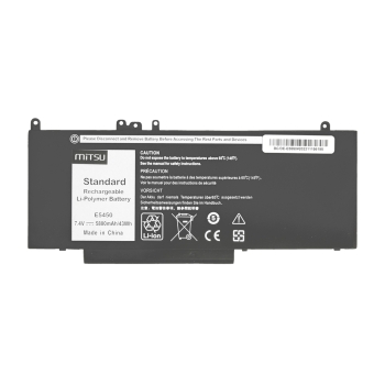 Bateria Mitsu do Dell Latitude E5450, E5550 - 7.4V