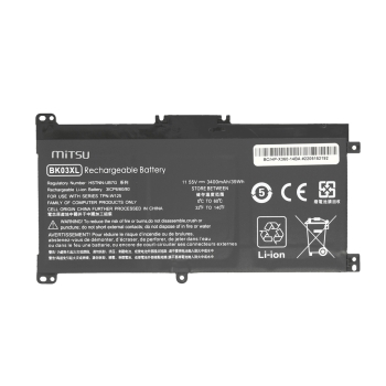 Bateria Mitsu do HP Pavilion X360 14-BA