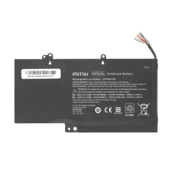 Bateria Mitsu do HP Pavilion X360 13-A, 13-B, 15-U