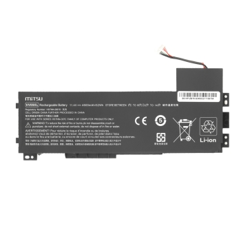 Bateria Mitsu do HP ZBook 15 G3, 15 G4