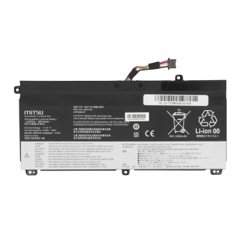 Bateria Mitsu do Lenovo ThinkPad T550, T560, W550, W550s