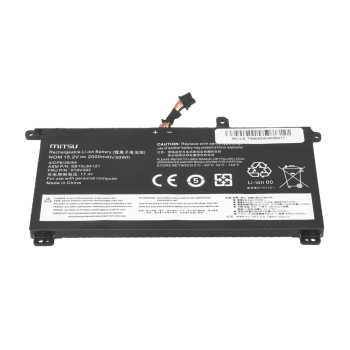 Bateria Mitsu do Lenovo ThinkPad T570, T580, P51s, P52s - wewnętrzna