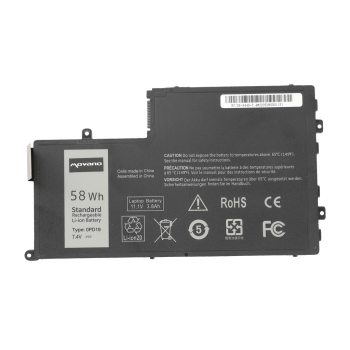 Bateria Movano do Dell Inspiron 15 (5542), 14 (5445) - 7.4V