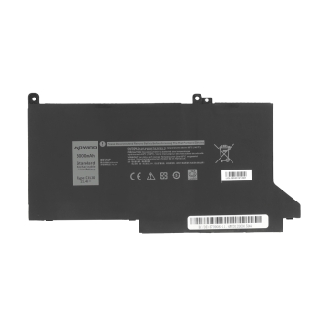 Bateria Movano do Dell Latitude 7390, 7490 - 11.4V (3000mAh)