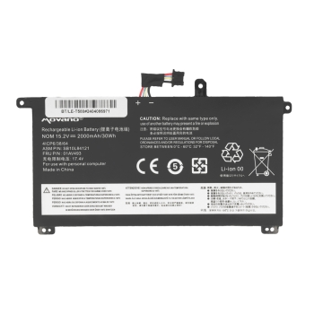 Bateria Movano do Lenovo ThinkPad T570, T580, P51s, P52s  - wewnętrzna