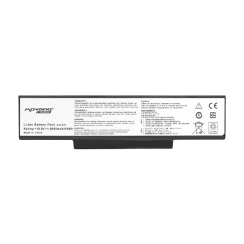 Bateria Movano Premium do Asus K72, K73, N73, X77 (6400mAh)