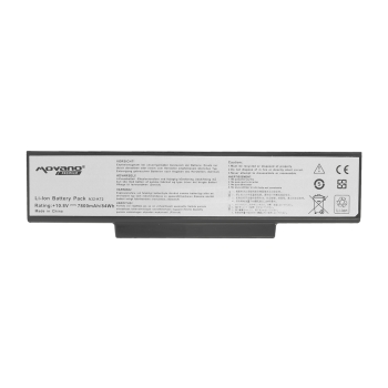 Bateria Movano Premium do Asus K72, K73, N73, X77 (7800mAh)