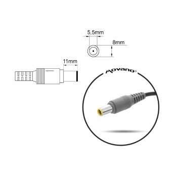 zasilacz laptopa 20v 3.25a (lenovo) - ORYGINALNY