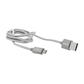 Kabel ROMOSS micro USB (ładowanie, komunikacja) - gray / szary