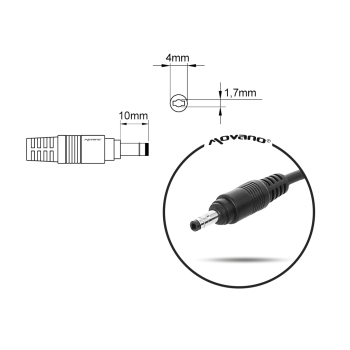 Zasilacz Mitsu 19.5v 2.05a (4.0x1.7) 40W do HP, Compaq, Toshiba