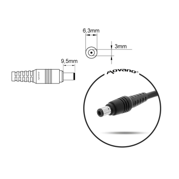 Zasilacz Movano 19.5v 7.7a (6.3x3.0) 150W do Lenovo