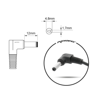 Zasilacz Movano 10.5v 4.3a (4.8x1.7) 45W do Sony