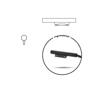 Zasilacz Movano 15v 4a (multipin) 60W do Tablet Microsoft 1796