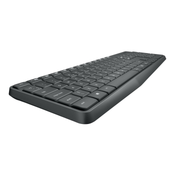 Zestaw bezprzewodowy klawiatura + mysz Logitech MK235 szary